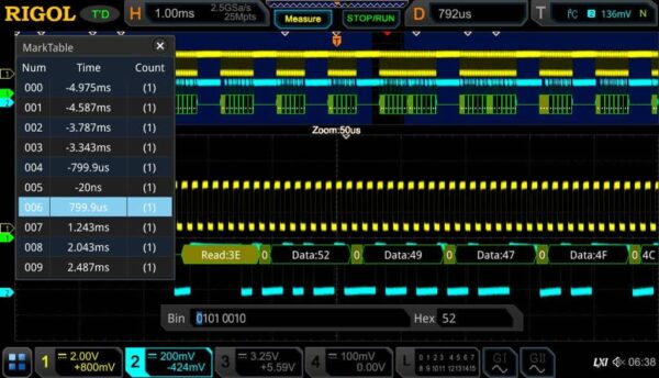 리골 Rigol DS8000-R-BND - DS8000-R 오실로스코프용 기능 및 애플리케이션 번들
