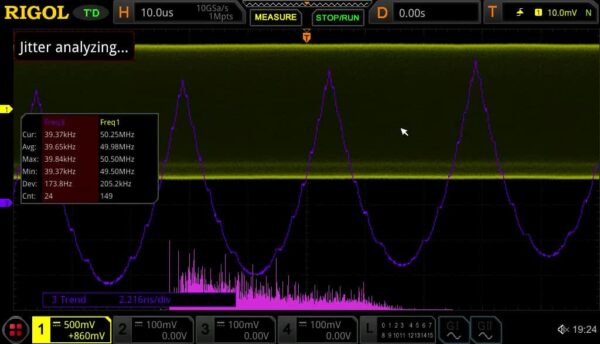 리골 Rigol DS8000-R-JITTER - DS8104-R 및 DS8204-R용 실시간 아이 다이어그램 및 지터 분석 옵션