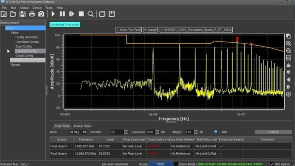리골 Rigol S1210 EMI 사전 적합성 테스트 PC 소프트웨어 라이센스