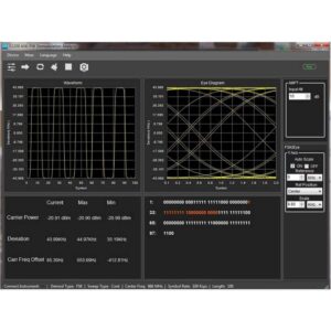 리골 Rigol S1220 스펙트럼 분석기, 복조 분석 소프트웨어 시리즈