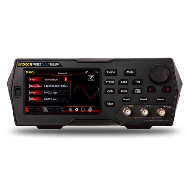 리골 Rigol DG992 2CH 100MHz 임의 파형 / 함수 발생기
