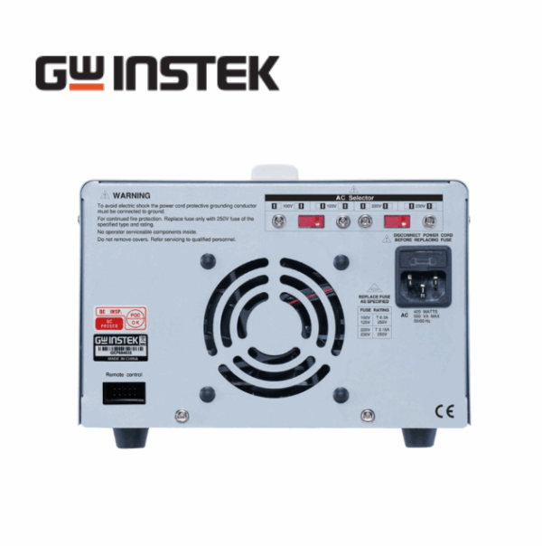 GWINSTEK 굿윌인스텍 GPE-1326, GPE-x323 시리즈, 192W 1채널 프로그래머블 리니어 DC 전원 공급 - 이미지 2