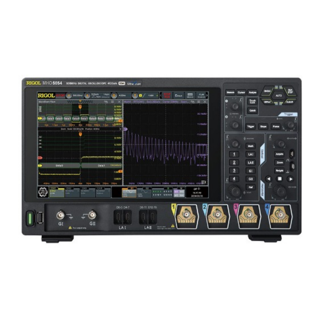 RIGOL 리골 MHO5054 500MHz 4채널 오실로스코프 로직분석기 함수발생기 내장