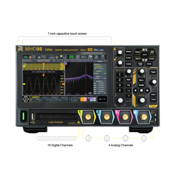 RIGOL 리골 MHO954 500MHz,4GSa/s,12bit,Mixed Signal